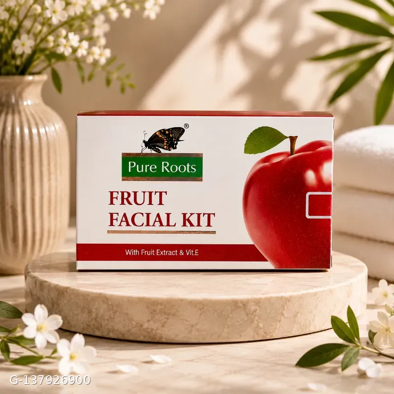 Pure roots fruit facial kit