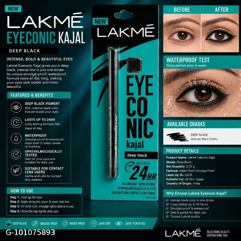 Lake me eyeconic kajal