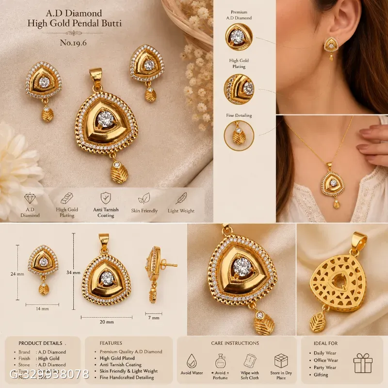 Pandent set with earing