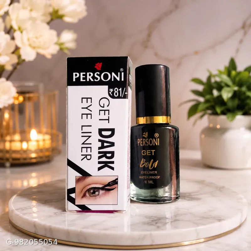 Personi zed black liquid eye liner