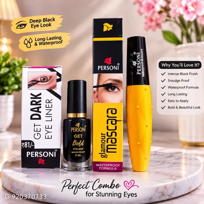Eye liner& maskra combo