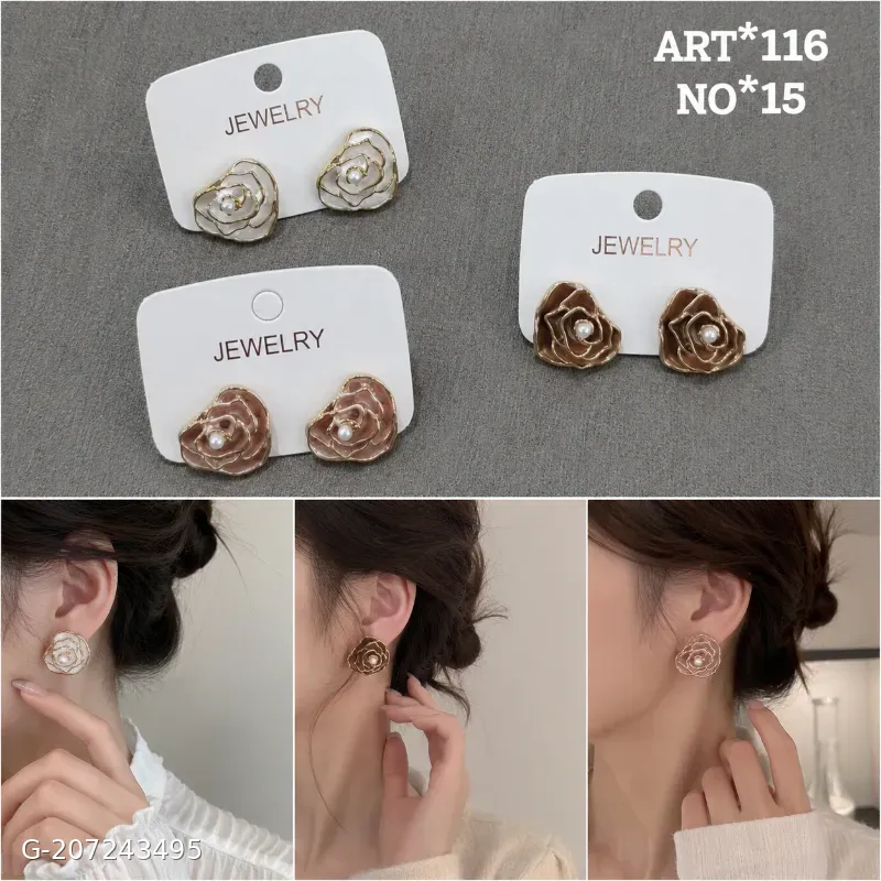 Daily wear earing combo of 3 pair
