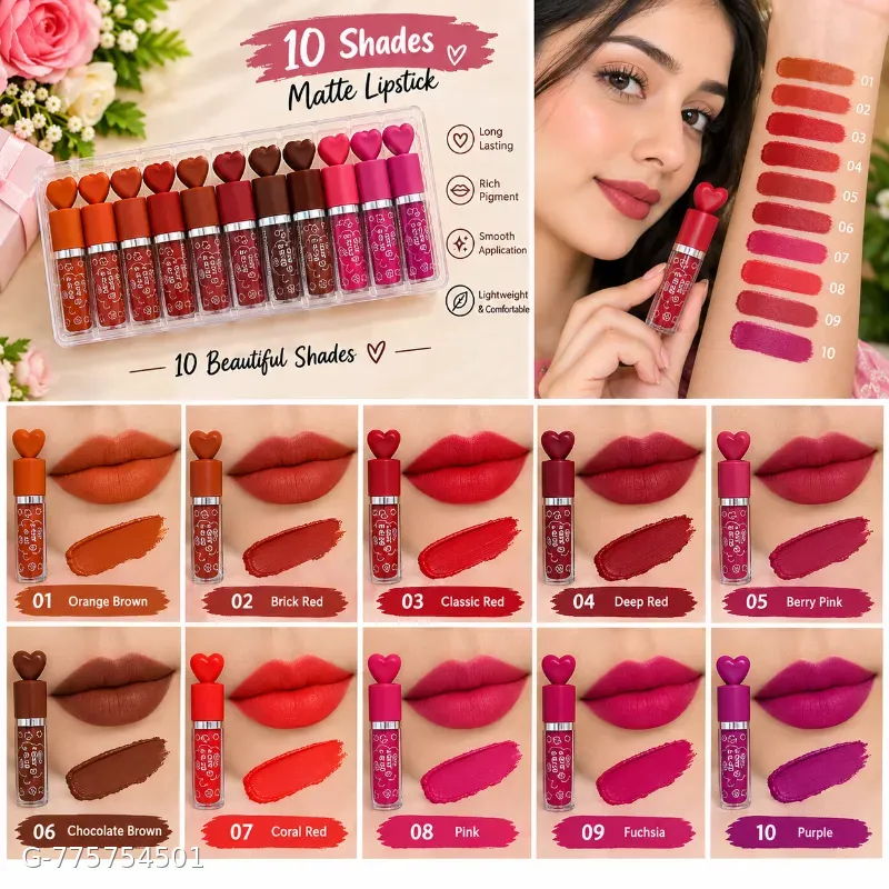 Daily wear 10 lipstick shade for party wear
