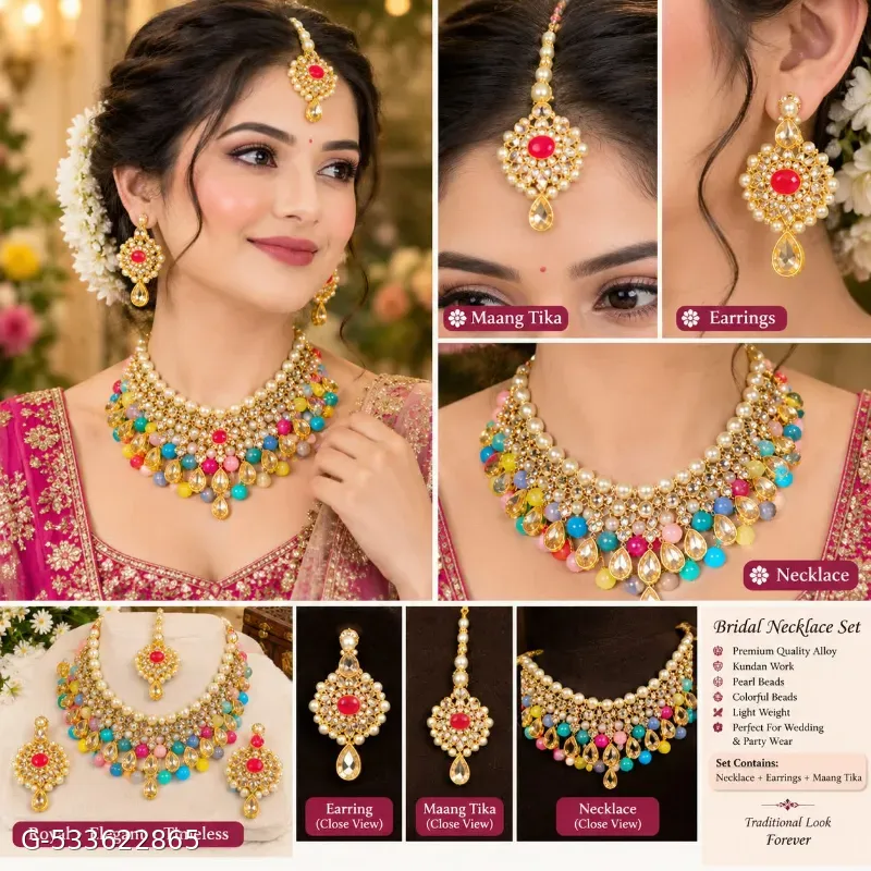 Light weight eassy to wear chokker set