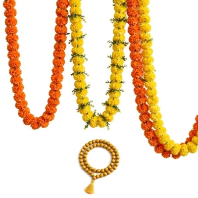 Artificial Flowers & Mala