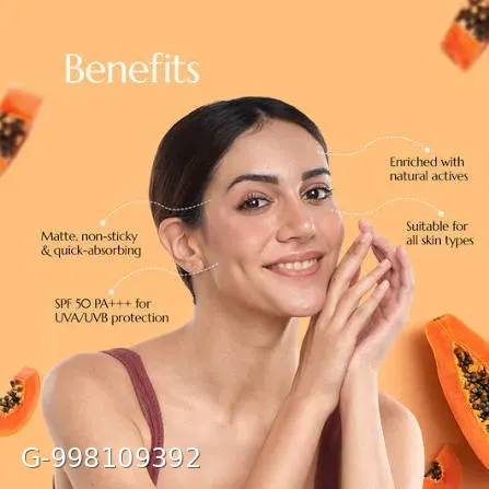 Astaberry Papaya Sunscreen SPF 50