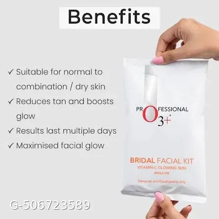 The O3+ Vitamin C Facial kit instant glow